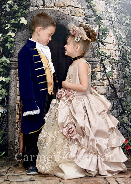 Blush Pink Princess Dress (Judy)