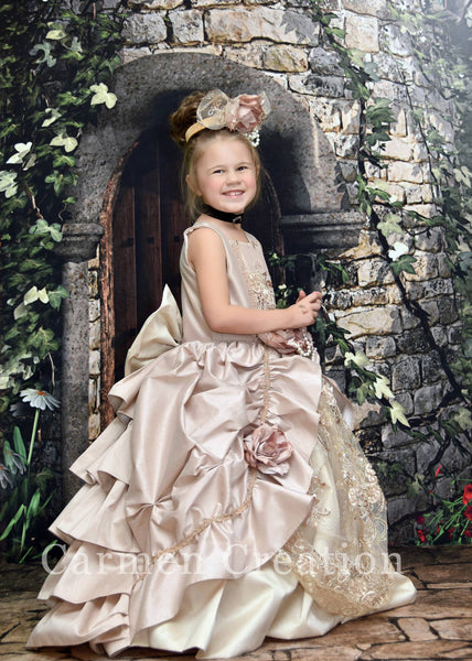 Blush Pink Princess Dress (Judy)