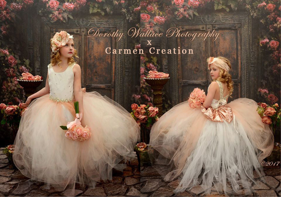 Sparkle Queen Flower Girl