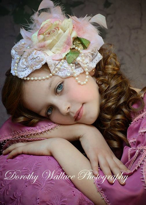 Whimsical Lace Headpiece