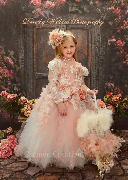 Diana Flower Girl Dress Blush