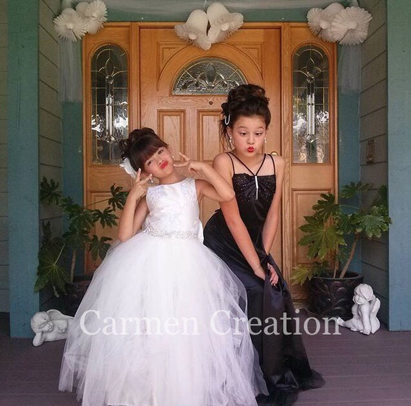 Mini Bride Flower Girl Dress
