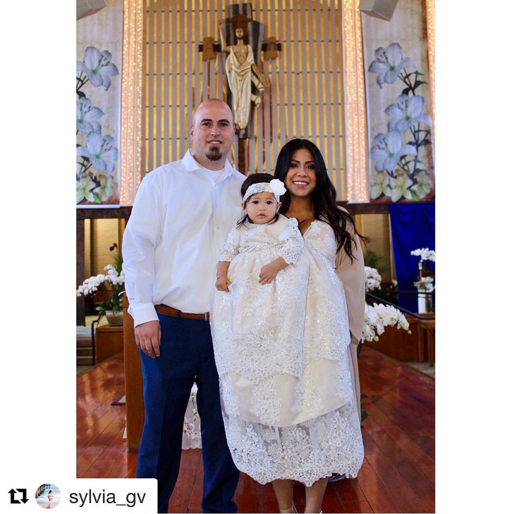 Venetian Baptism Gown Carmen Creation Venetian Baptism Gown Carmen Creation