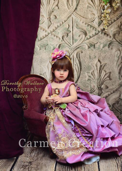 Antique Purple Princess Dress