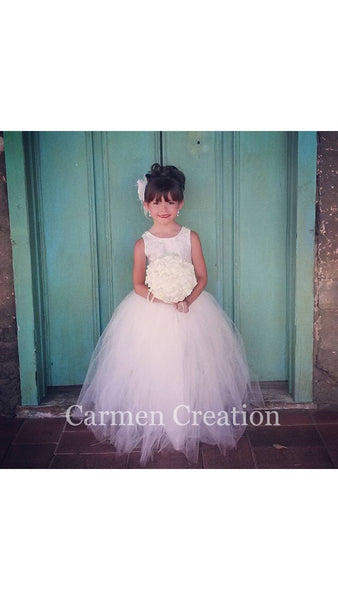 Mini Bride Flower Girl Dress
