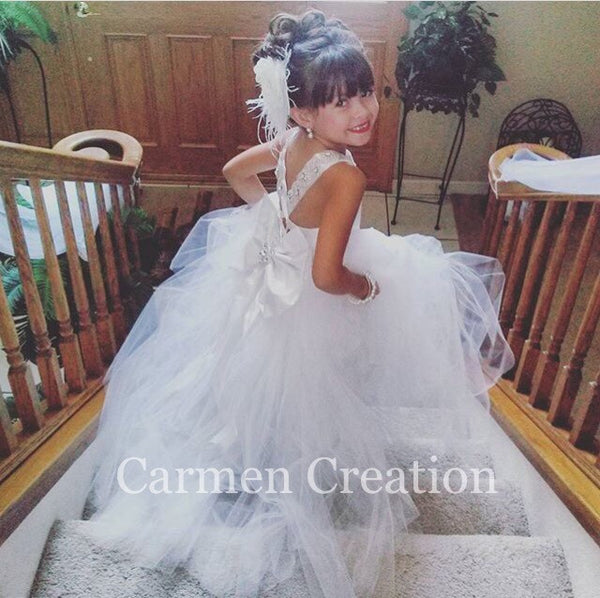 Mini Bride Flower Girl Dress