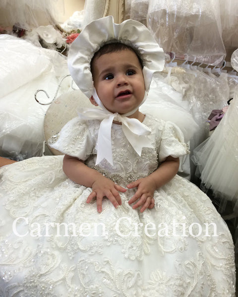 My Lady Baptism Gown Ivory