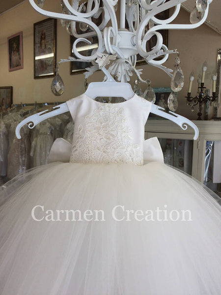 Mini Bride Flower Girl Dress 1000 NB