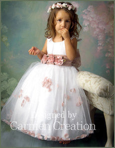 One in a MIllion Flower Girl Dress