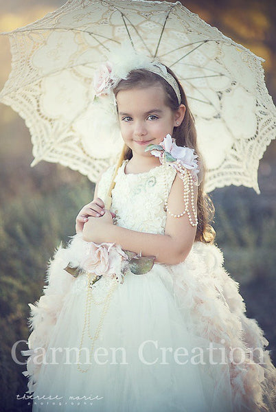 Vintage Fairy Dress Ivory