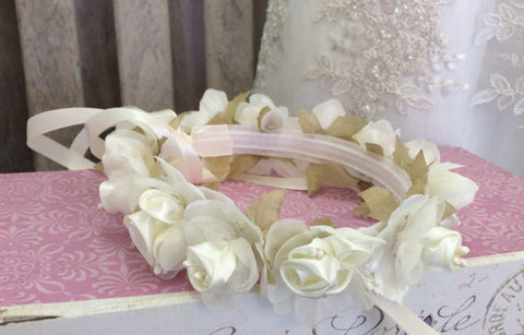 Flower Crown Ivory