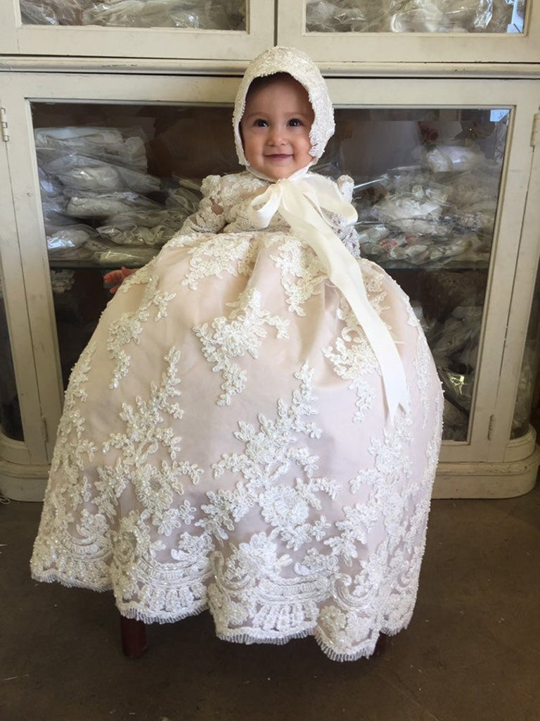 Paris Baptism Gown Carmen Creation Paris Baptism Gown Carmen Creation