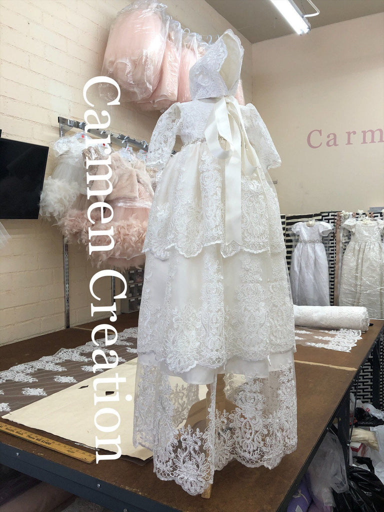 Elena Baptism Gown Carmen Creation Elena Baptism Gown Carmen Creation