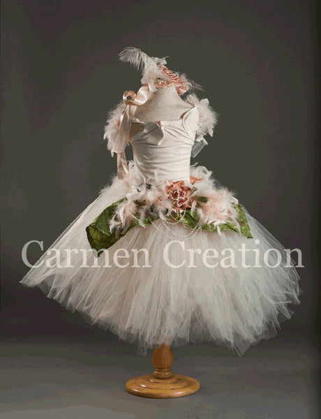 Whimsical Garden Fairy Feather Dress