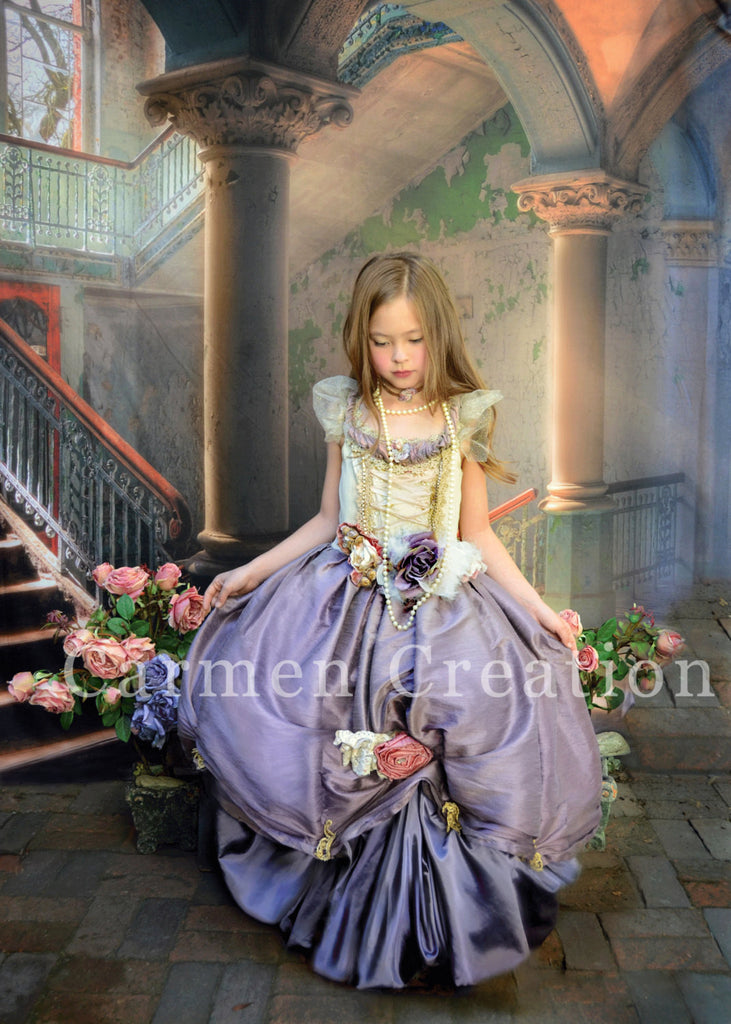Dorothy Renaissance Fairy Dress Lavender Carmen Creation Dorothy Renaissance Fairy Dress Lavender Carmen Creation