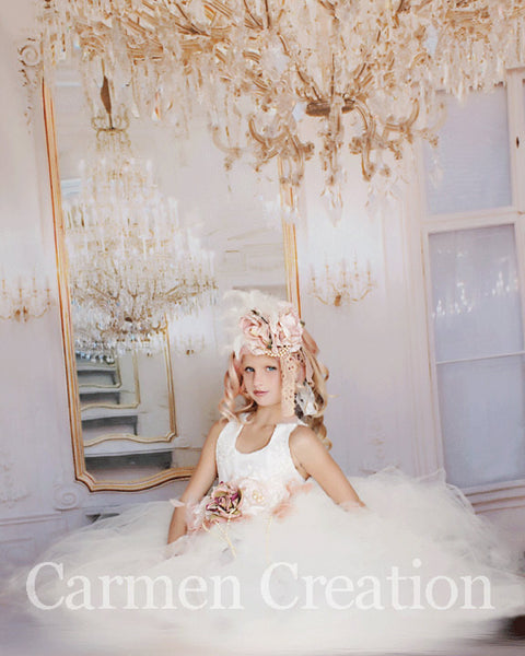 Dream Mini Bride Feather Dress.