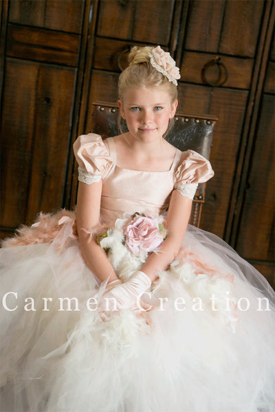 Beautiful Flower Girl Dress Blush