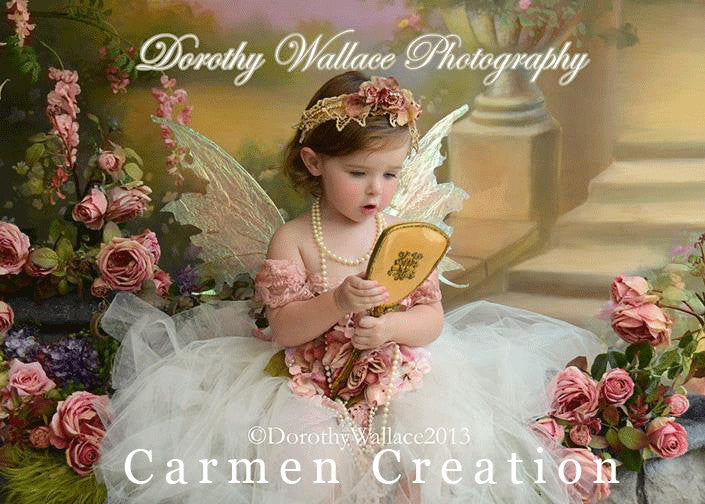 Heather Fairy Dress Blush Carmen Creation Heather Fairy Dress Blush Carmen Creation