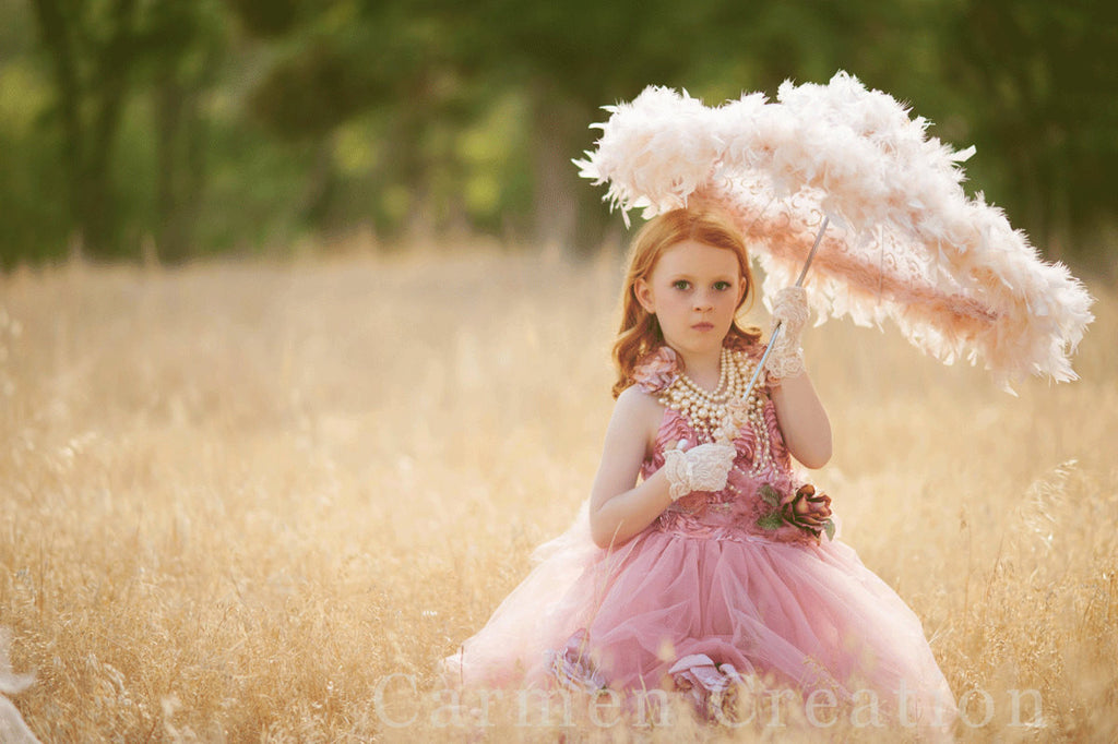 cute baby girl in fairy dress
