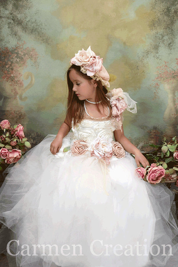 Vintage Fairy Dress Carmen Creation Vintage Fairy Dress Carmen Creation