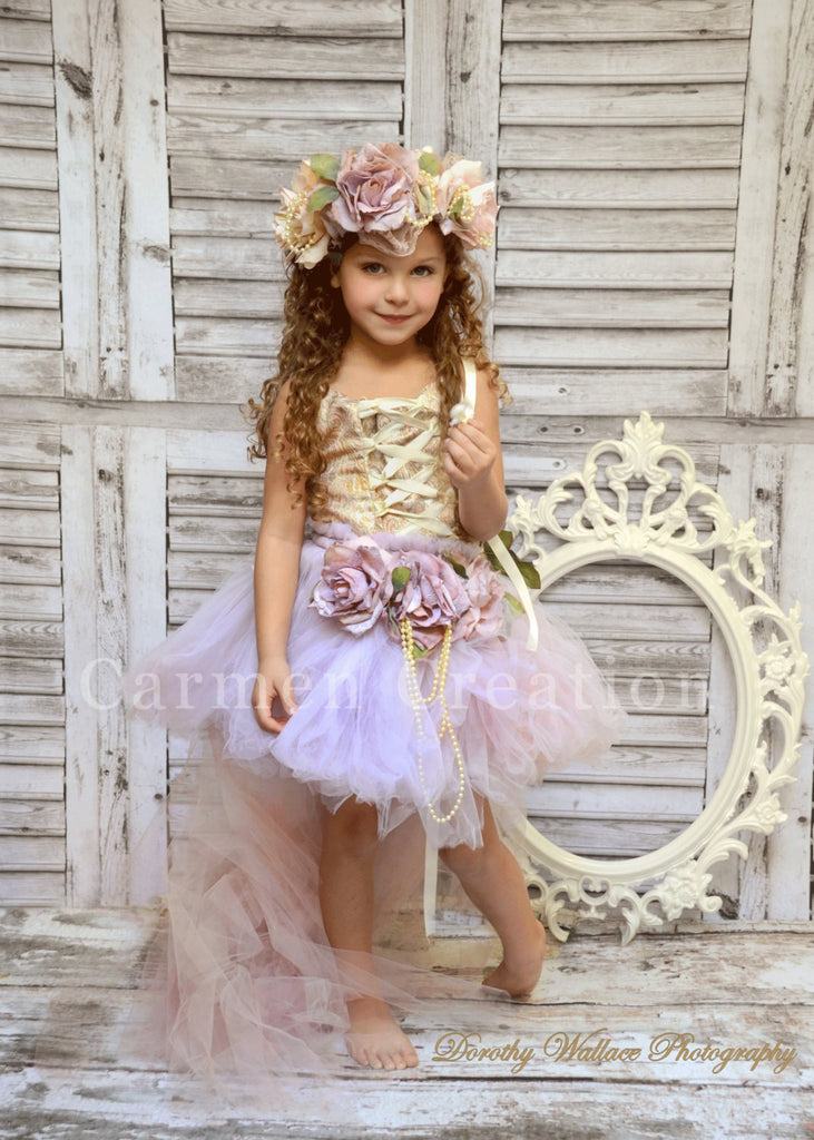Lavender Whimsical Fairy Garland Carmen Creation Lavender Whimsical Fairy Garland Carmen Creation