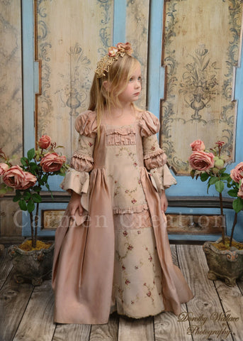 Dusty Rose Marie Antoinette Renaissance Dress