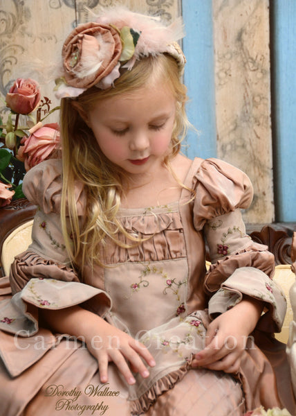 Dusty Rose Marie Antoinette Renaissance Dress