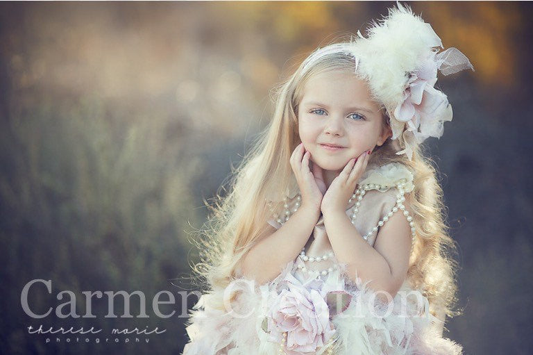 Full Feather Vintage Fairy Dress Carmen Creation Full Feather Vintage Fairy Dress Carmen Creation
