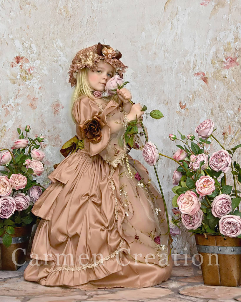 Brown Princess Dress (w/Sleeves) Carmen Creation Brown Princess Dress (w/Sleeves) Carmen Creation