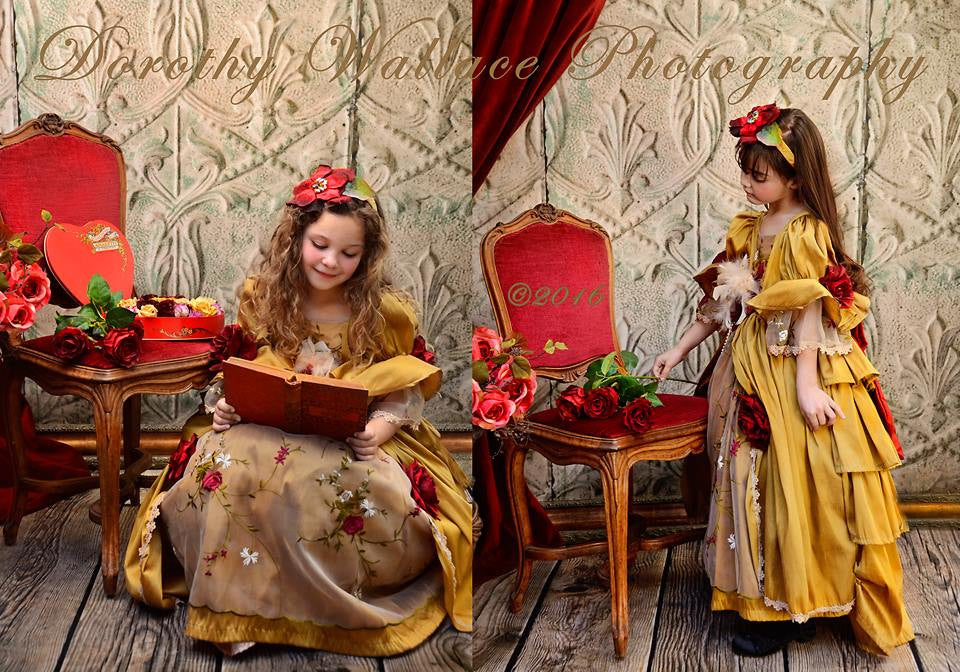 Gold Princess Dress (w/Sleeves) Carmen Creation Gold Princess Dress (w/Sleeves) Carmen Creation
